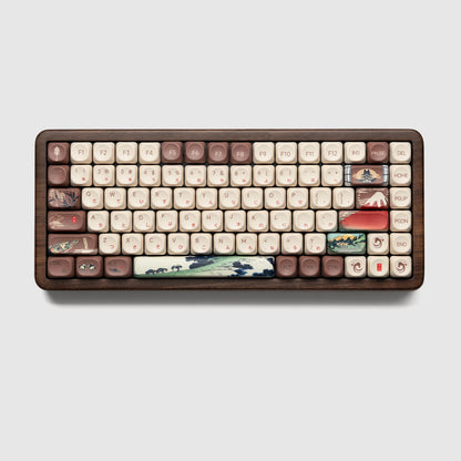 Ukiyoe Themed RGB Wireless Gaming Keyboard