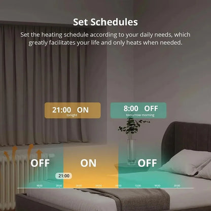 SONOFF Zigbee Smart Heating Thermostatic Radiator Valves 6 Pack