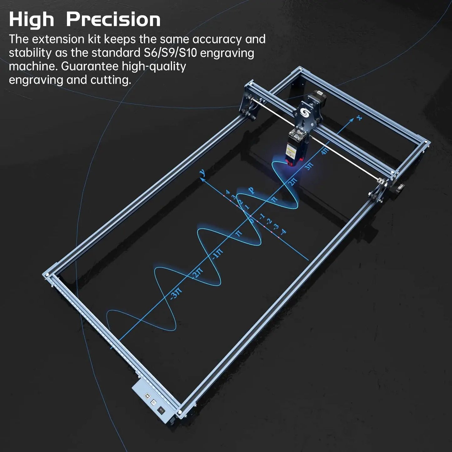 Laser Engraver Expansion Kit Full Metal Quick Assembly