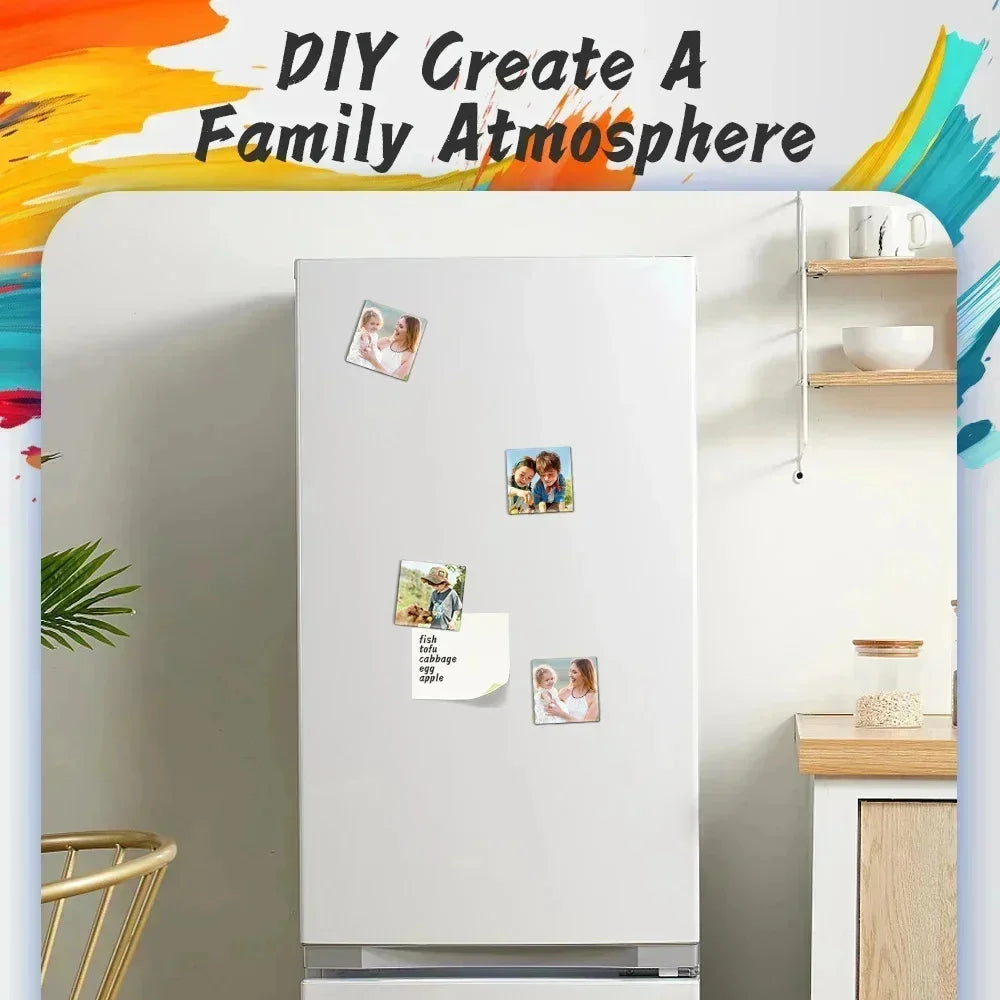 50mm Acrylic Magnet Press Kit for Personalized Gifts
