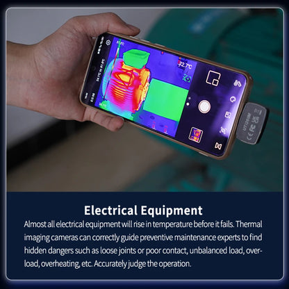 260x192 Mobile Thermal Camera for Pipe and Leak Checks