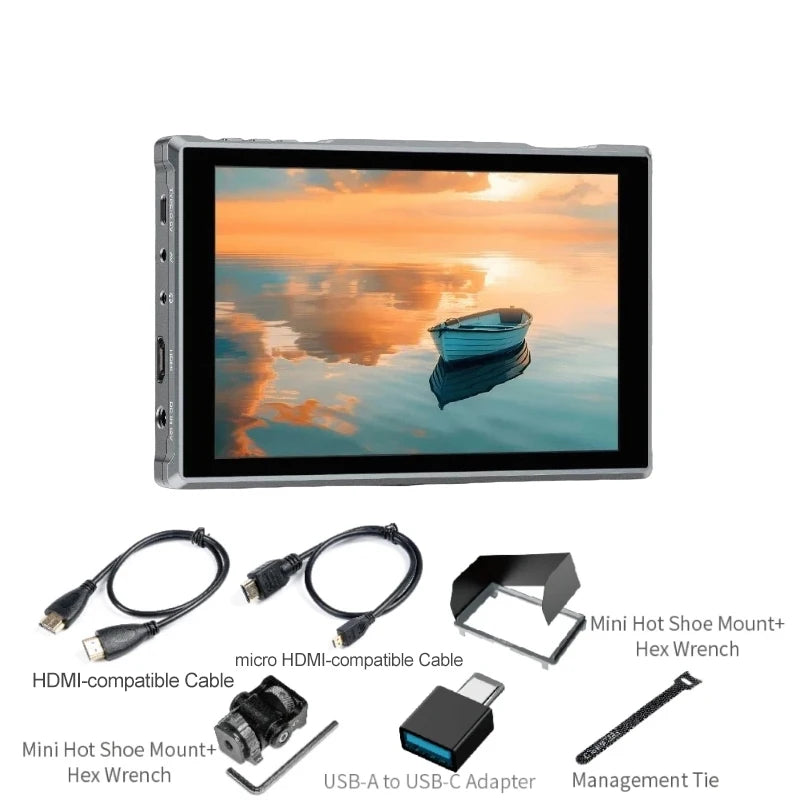 7 Inch Camera Field Monitor 4K HDMI IPS Display