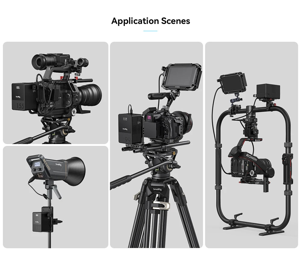 Portable 3400mAh V-Mount Battery for Cameras