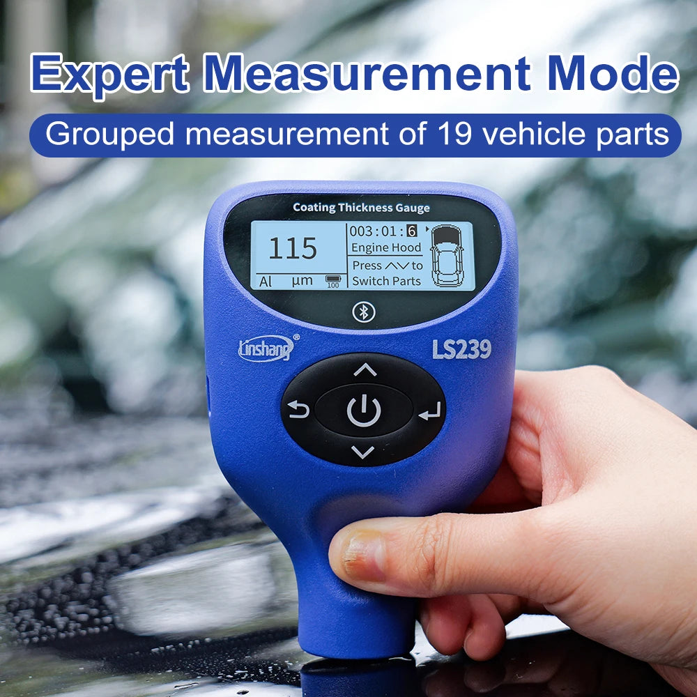 Digital Car Paint Thickness Gauge High Precision Tester