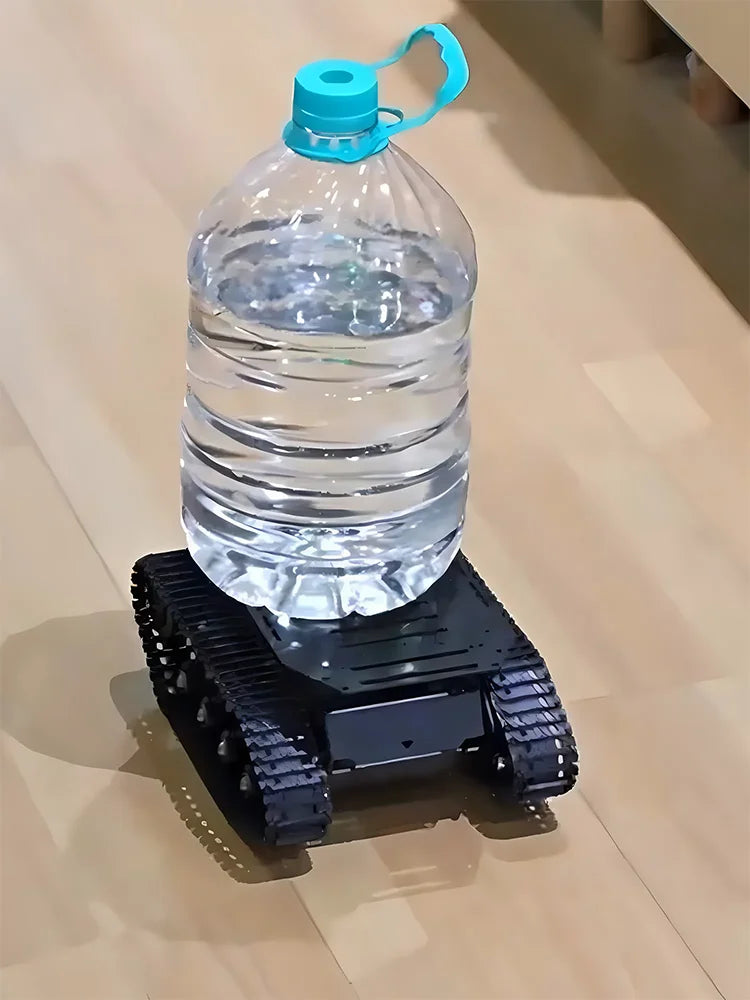 Heavy Duty 10kg Double Tank Robot Base with Shock Absorption