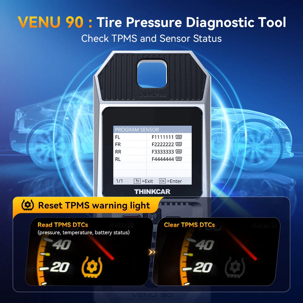 Automotive TPMS Sensor Programming & Learning Tool