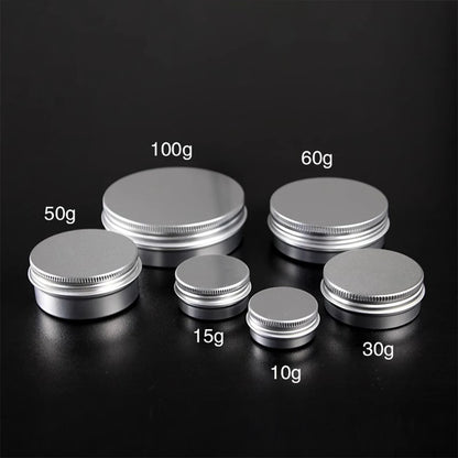 30ml-B Metal Cosmetic Jars 200pcs Round Leakproof Storage Tins