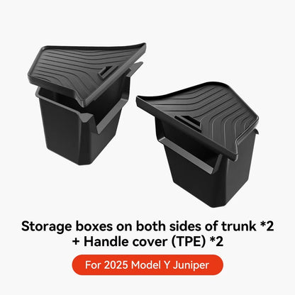 Car Trunk Side Storage Box for Model Y Juniper