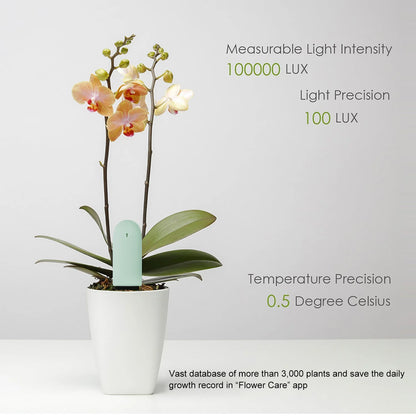 Smart Plant Monitor Soil Moisture Fertility Light Sensor