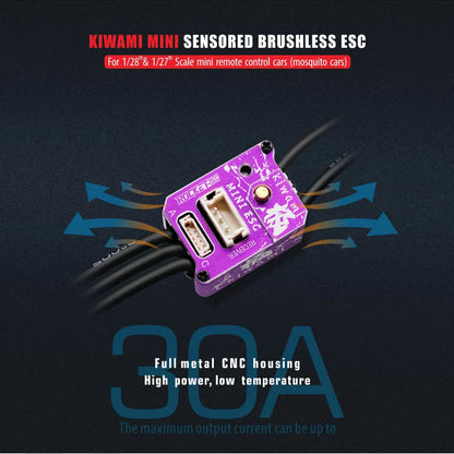 Mini 1525 4500KV RC Motor and 30A ESC