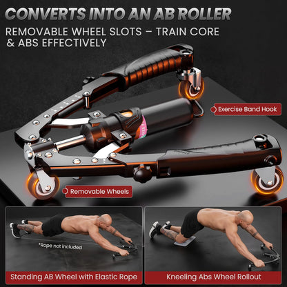 Hydraulic Power Twister Arm Trainer Adjustable 22–440lbs