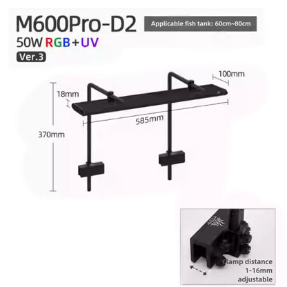Full Spectrum LED Aquarium Light for Large Tanks