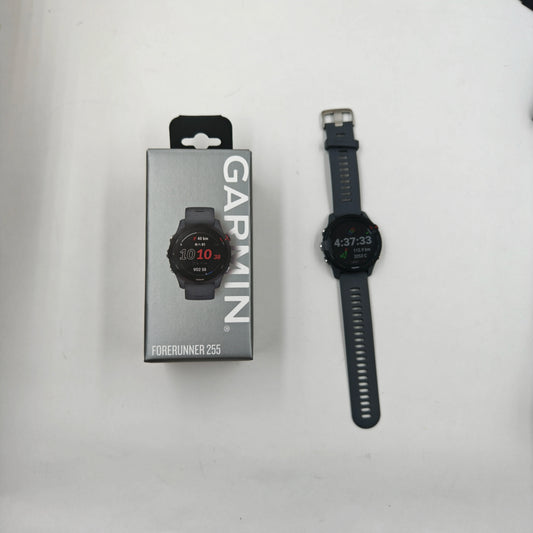 Garmin Forerunner 255 Slate Gray Sports Smartwatch 1.3" Color Screen 5ATM