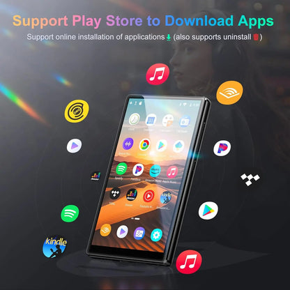 Portable 4.7 Inch HiRes MP4 Player Bluetooth WiFi