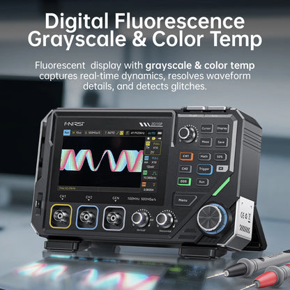 2 Channel 100MHz Digital Oscilloscope Multimeter 3in1