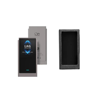Portable Hi Res Audio USB DAC Amp with Case Titanium