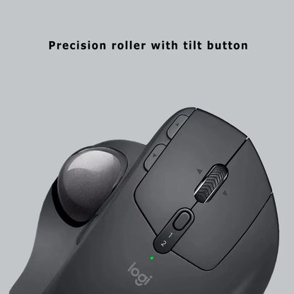 Wireless Ergonomic Trackball Mouse Adjustable Design Bluetooth