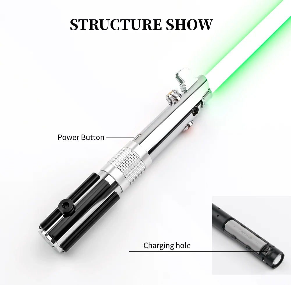36" High-Performance RGB Blade with Metal Handle