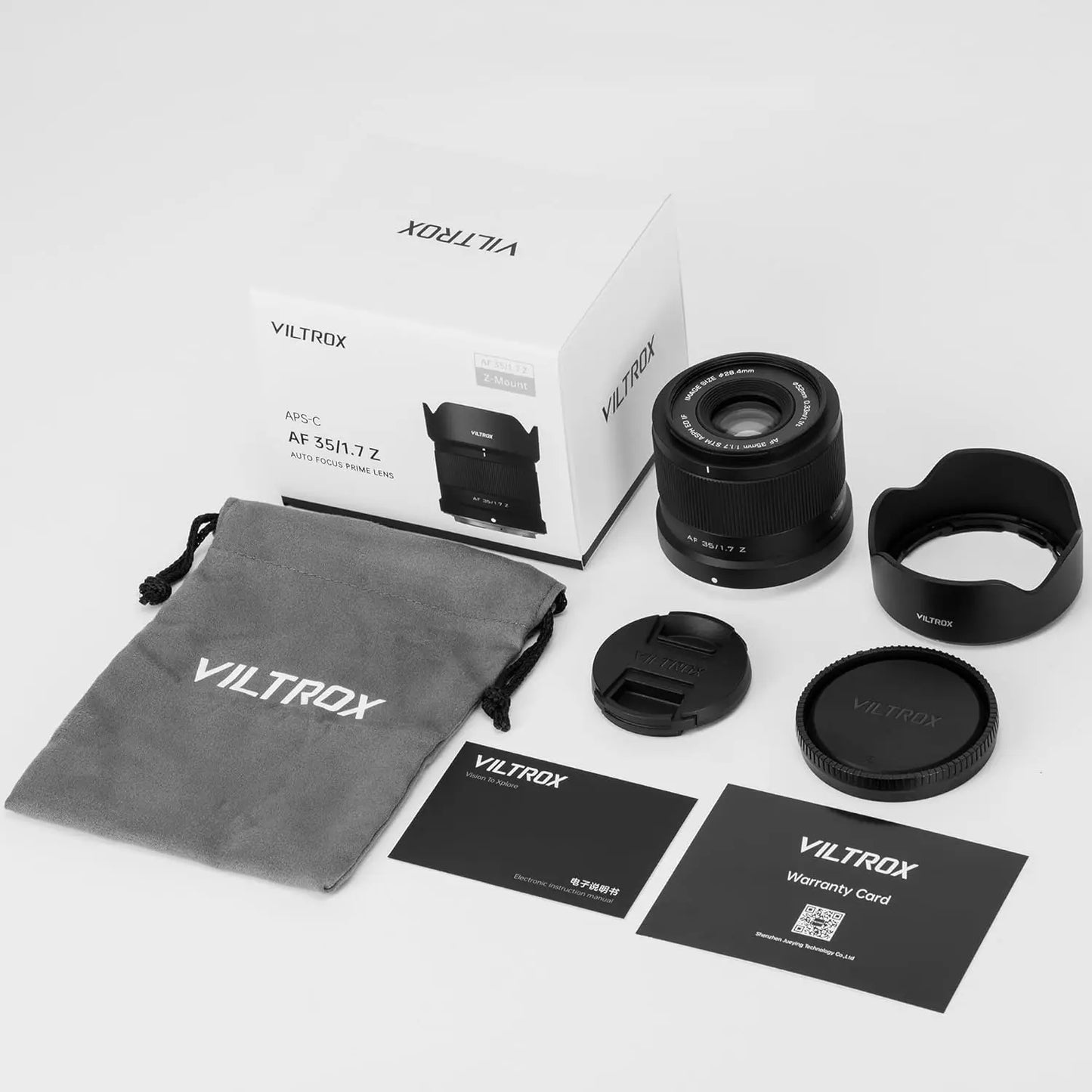 Lightweight 35mm F1.7 AF Lens for Fuji APS-C Mirrorless Cameras