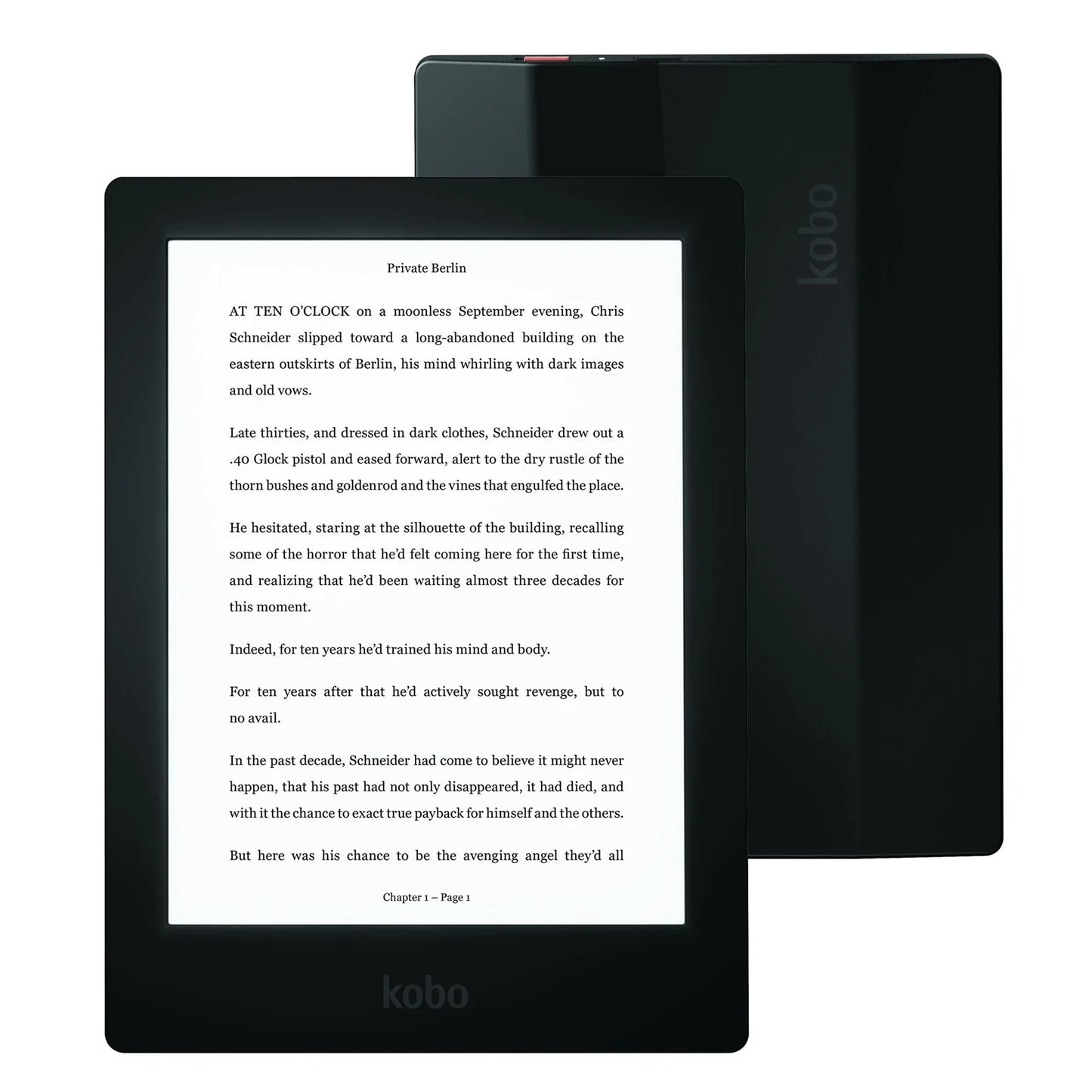 6.8 Inch eBook Reader 32GB E Ink Touch Black