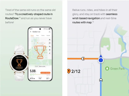 41mm Smartwatch with Built-in GPS and Message Replay