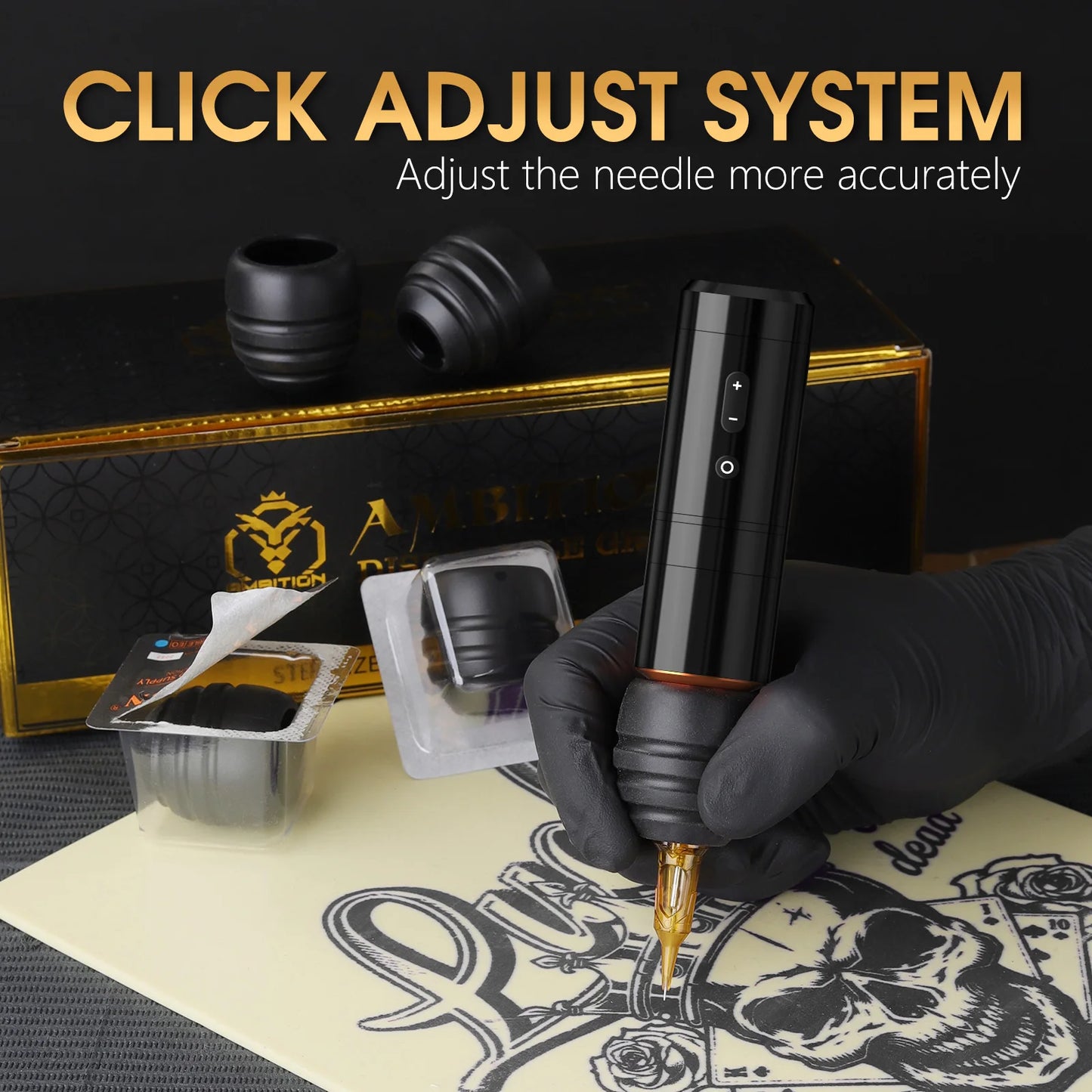 Ninja Nova 1 Cordless Tattoo Pen for Artists