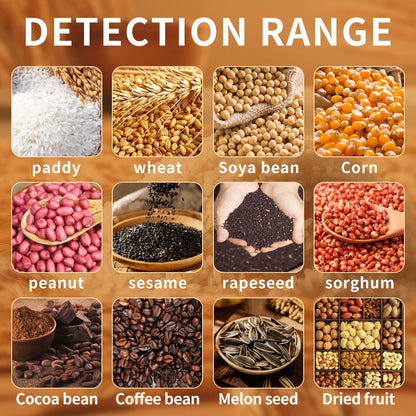 Smart Grain Moisture Meter for 37 Types of Seeds