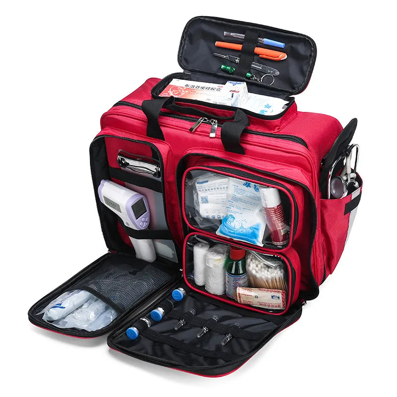Multi-Function Emergency Medical Bag for Family and Outdoor Use