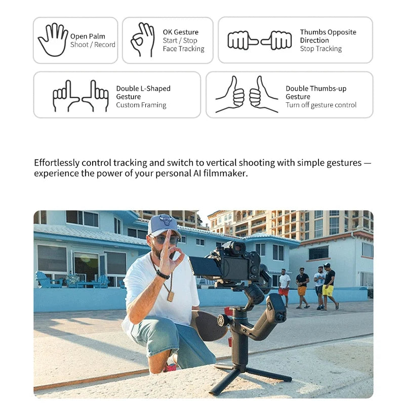 Portable AI Tracking Gimbal Creator Kit