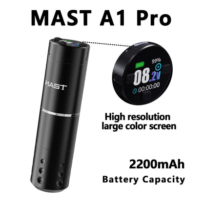 Professional Wireless Tattoo Machine Kit 2200mAh Rotary Pen