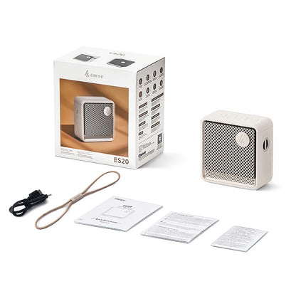 Edifier ES20 Wireless Outdoor Bluetooth Speaker IP67 Waterproof Ivory