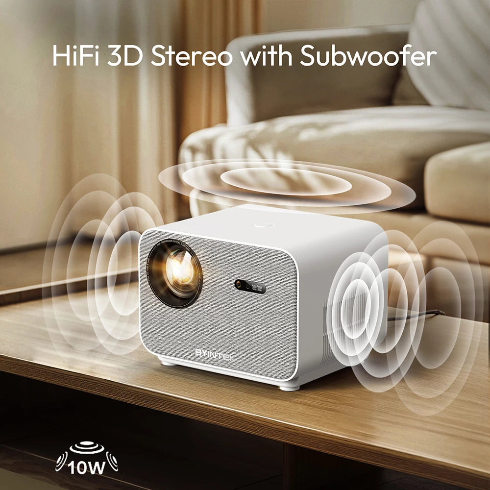 Home Theater 1080P Projector 800 ANSI Android WiFi 6