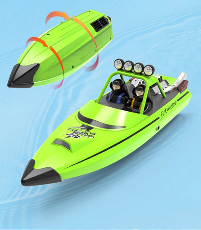 High-Speed Remote Control Jet Boat with Turbojet Pump 2 Batteries