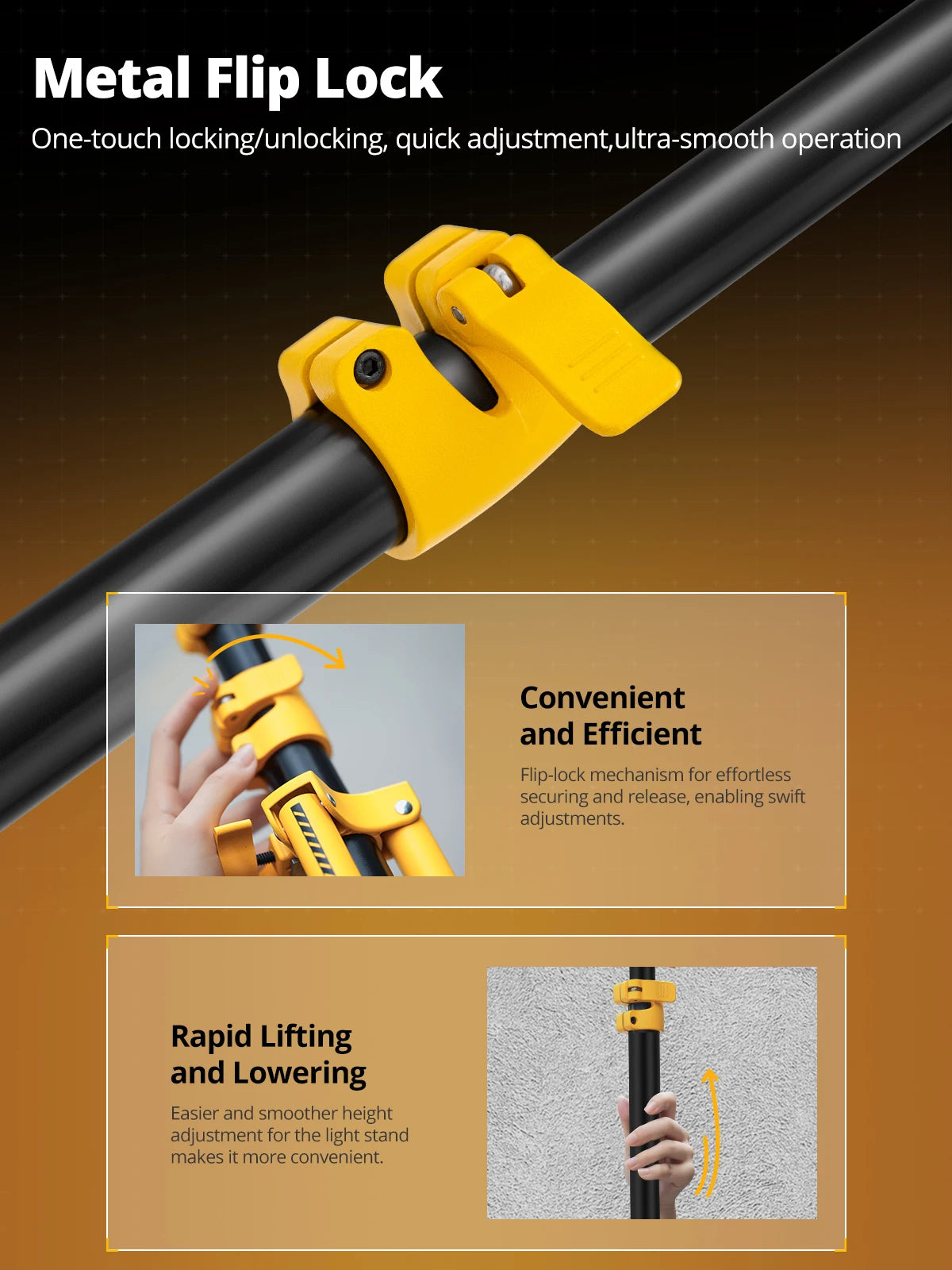 280cm Air Cushioned Light Stand 10kg Tripod
