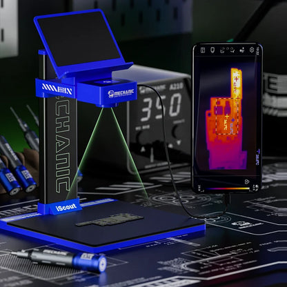 3D Thermal Imaging Analyzer for Motherboard Fault Detection