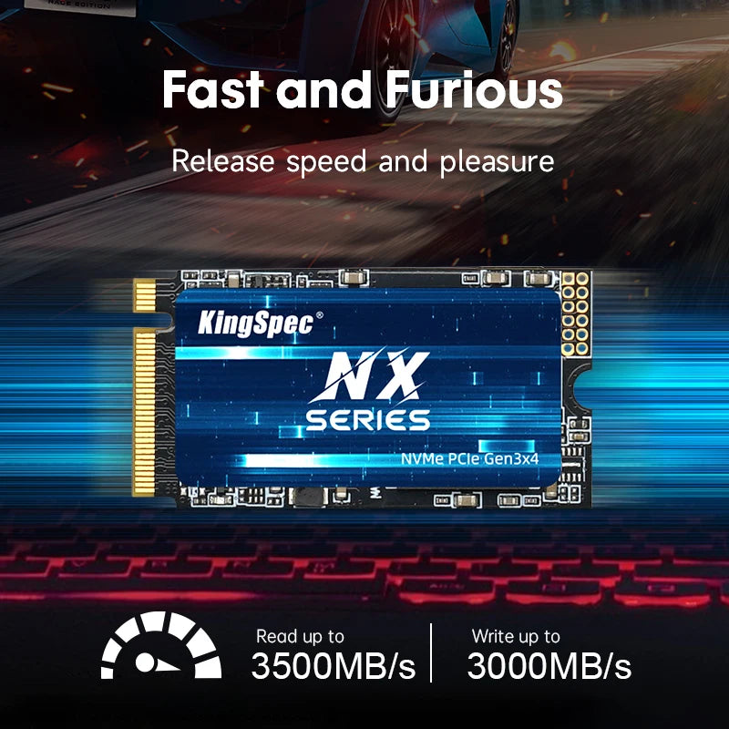 512GB M.2 2242 NVMe PCIe 3.0 x4 Internal SSD