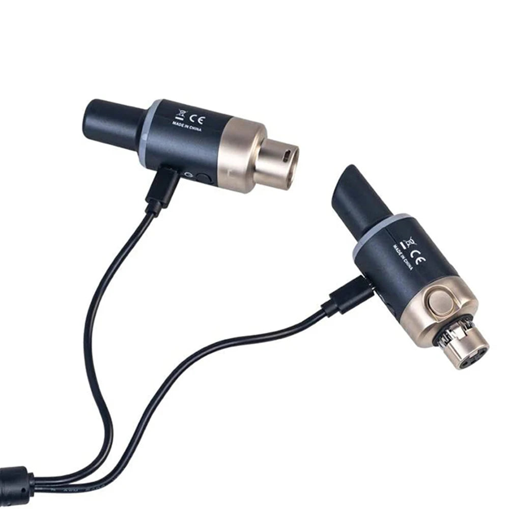Wireless Mic System with 4 Switchable Channels and Receiver