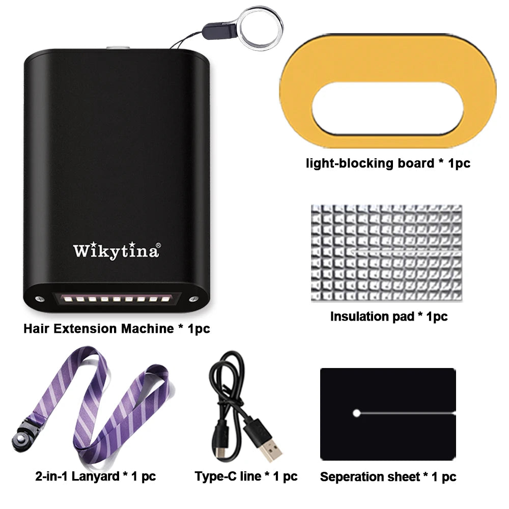 Professional Hair Extension Machine for Home and Salon