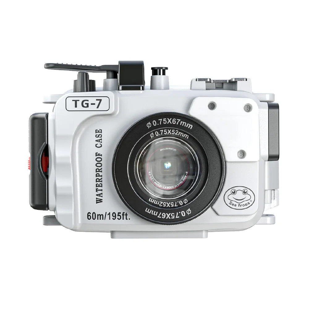 Underwater Camera Housing Kit TG7 White 60M