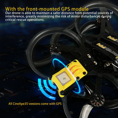 Compact 4S Analog FPV Quadcopter