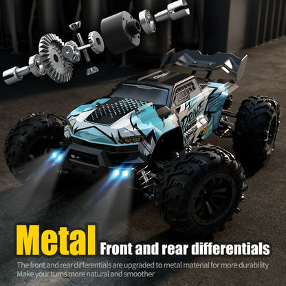 LED Remote Control Car 70KMH Off Road Monster