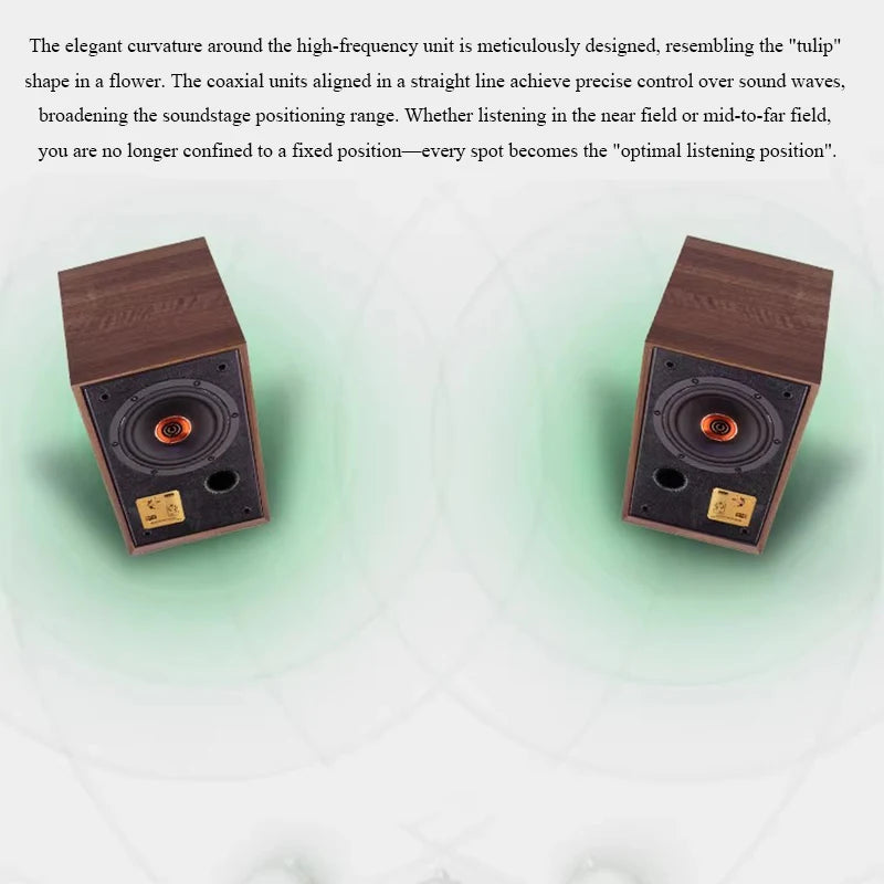 Hi-Fi 5.25" Coaxial 2-Way 120W Passive Speaker