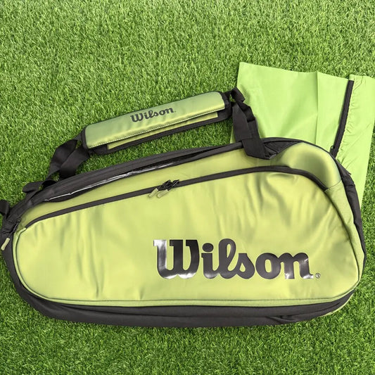 Large 9 Racquet Tennis Bag with Professional Gear Storage