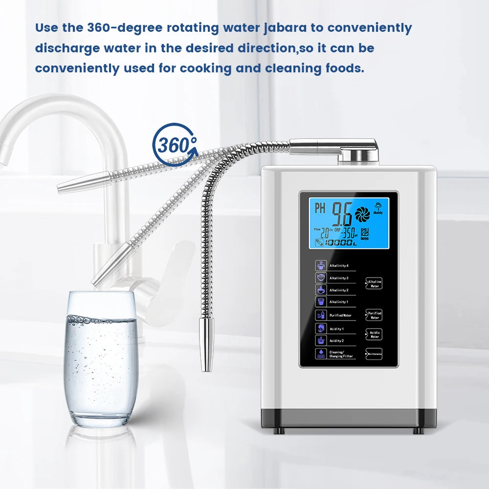 Alkaline Water Ionizer Machine with 5 Platinum Plates