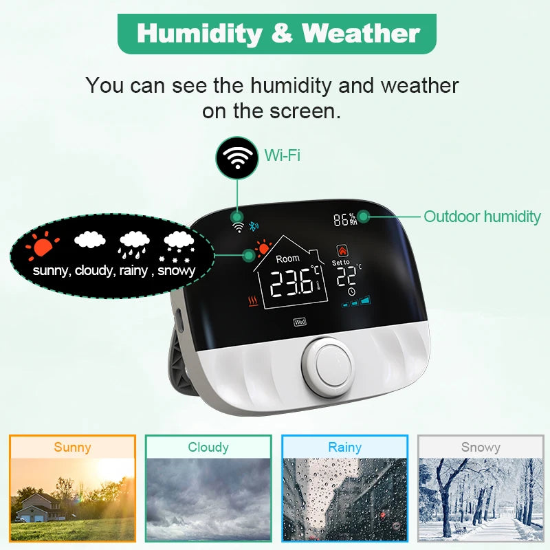 Wireless Heating Controller with Alexa & Google Integration