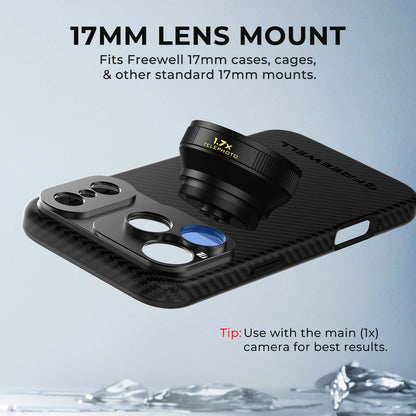 Smartphone Telephoto Lens 1.7x for Sharp Zoom Photos