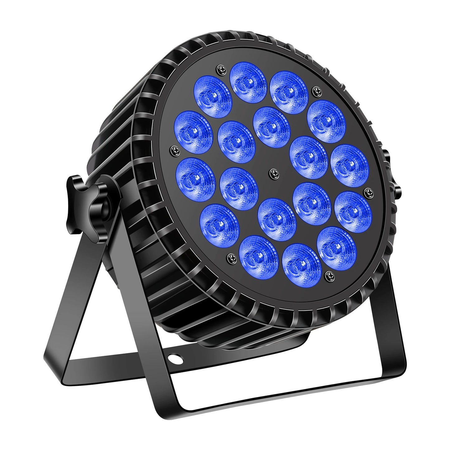 4 Pack 200W RGBW LED Par Lights with DMX Control