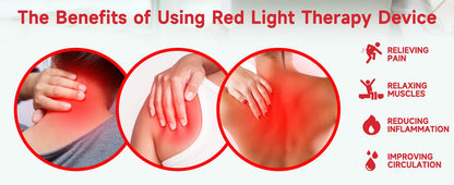 Wearable Red Infrared Therapy Pad Dual Chip Pain Relief