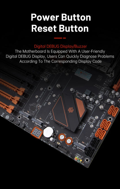 Dual CPU X99 Motherboard LGA 2011-3 DDR4 NVMe