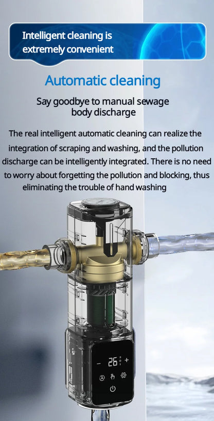 High Flow Central Water Purifier with Automatic Self-Cleaning